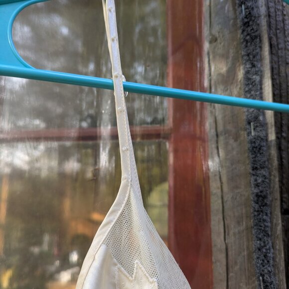 Valerie Stevens Intimates Matching Sheer Nightgown & Robe Pearl Embroidered Sz M - Picture 6 of 15